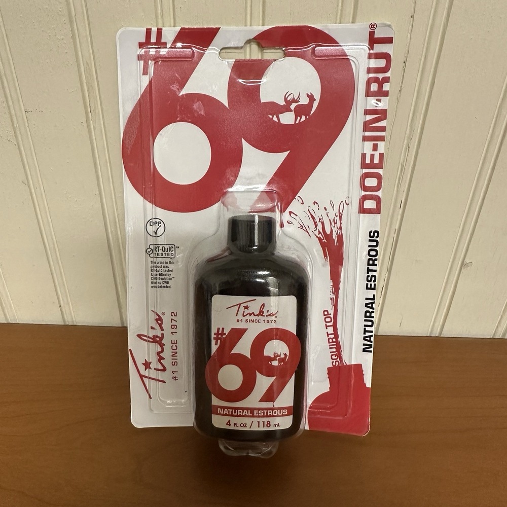 Tinks Doe-In-Rut #69 Buck Lure 4 Oz.  Tink's NEW USA
